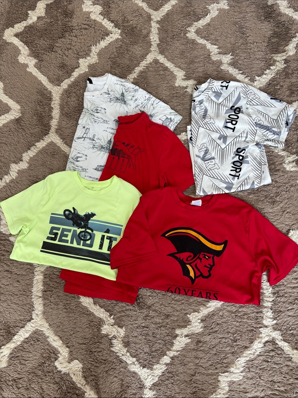 Kids Tees. Set 5 items